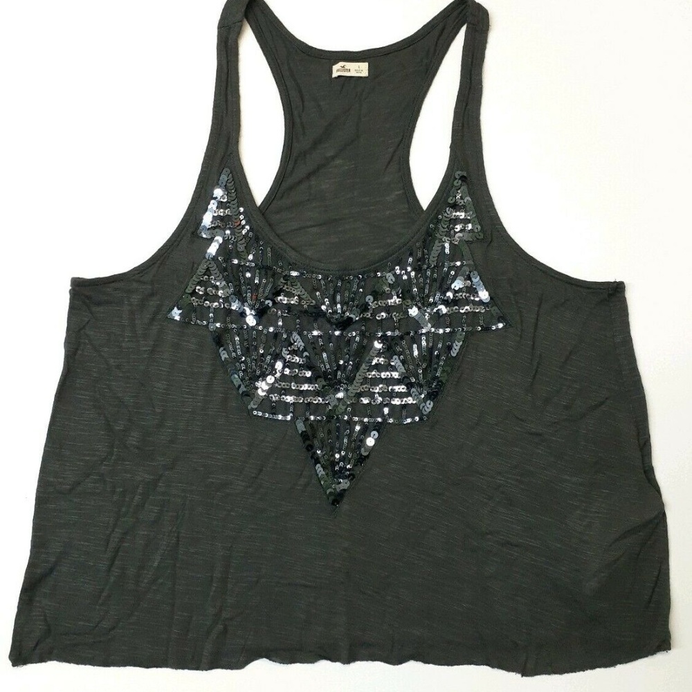 3 for $20 Hollister women's Tank Top Blouse Grey